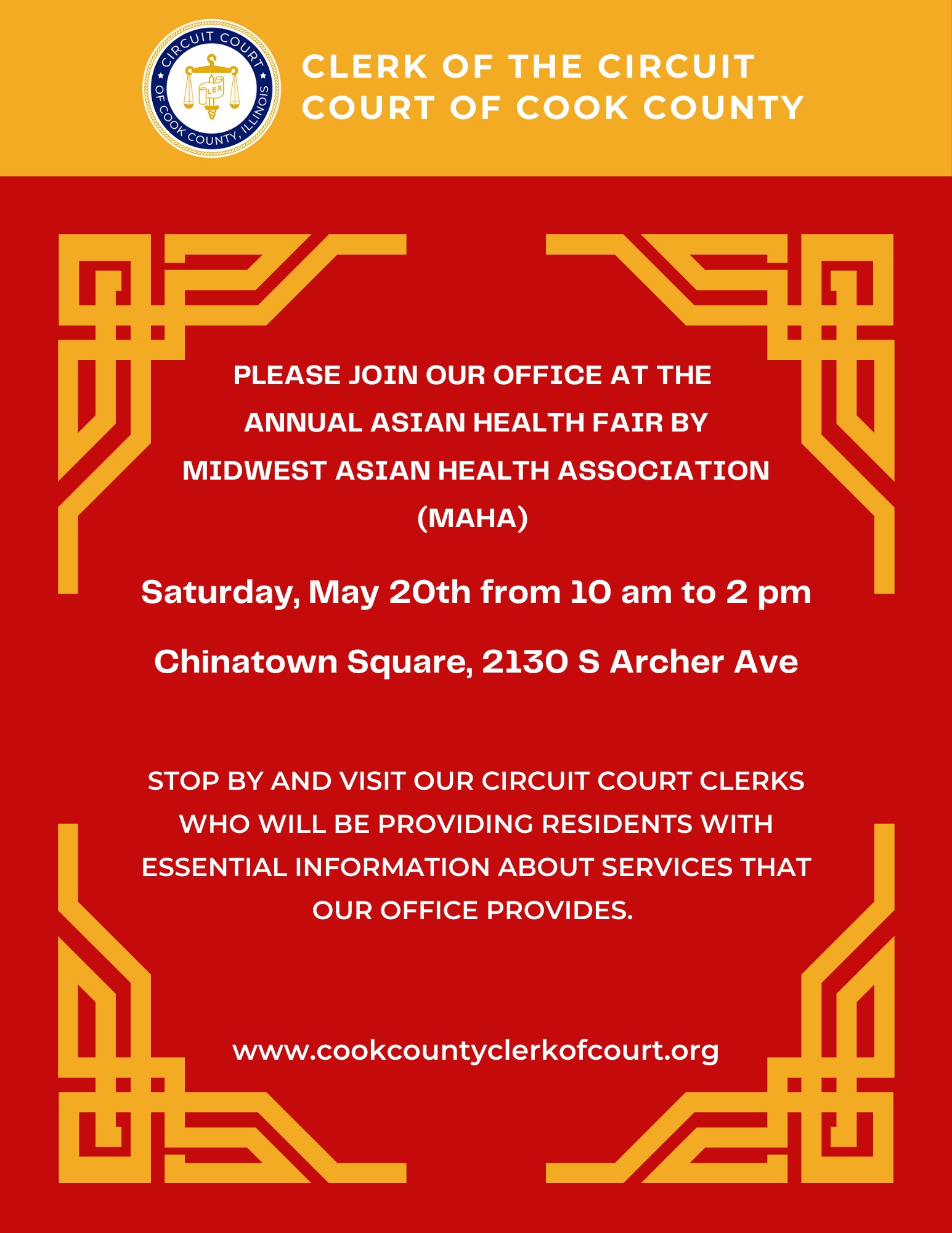 Events Clerk of the Circuit Court of Cook County