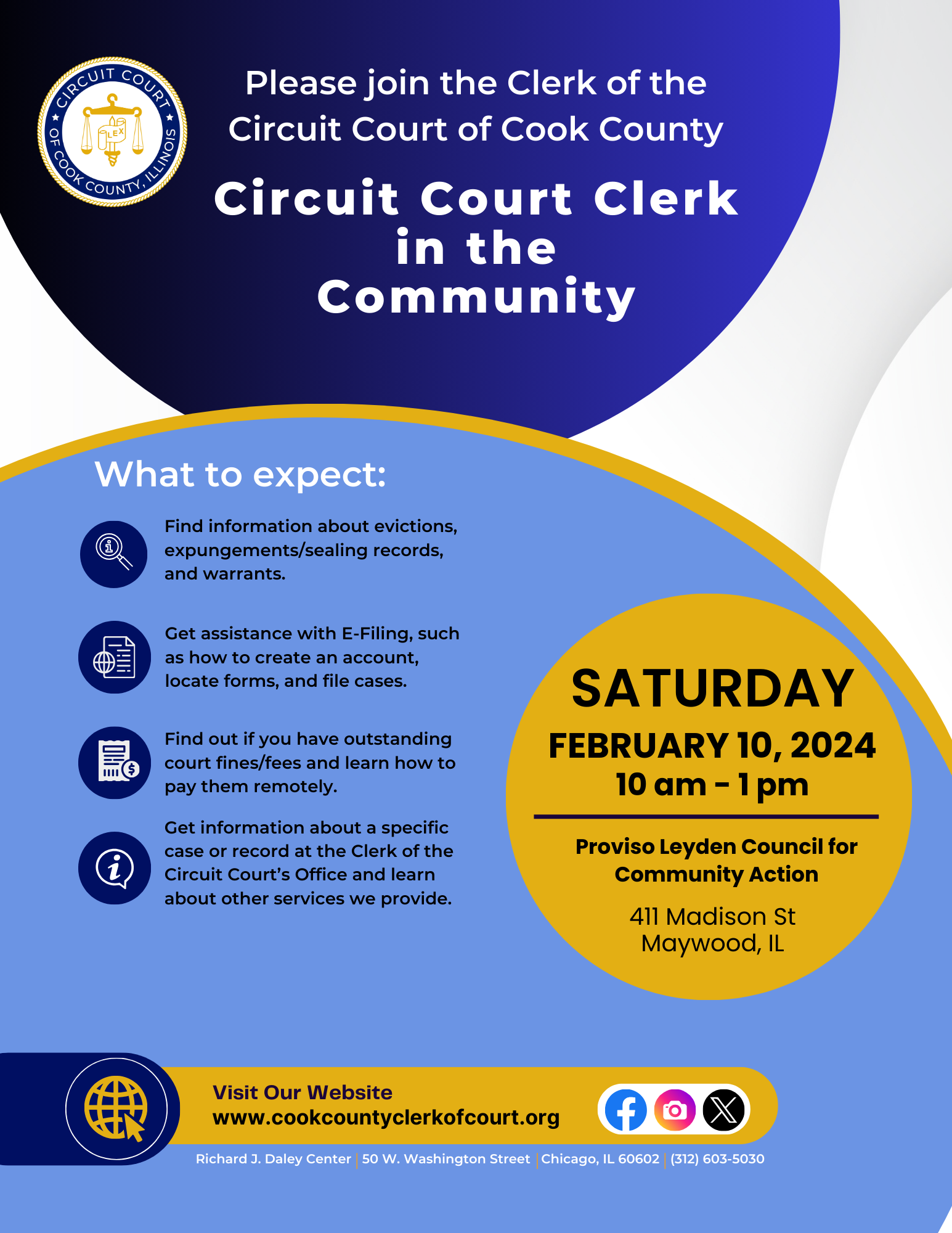 Events Clerk of the Circuit Court of Cook County